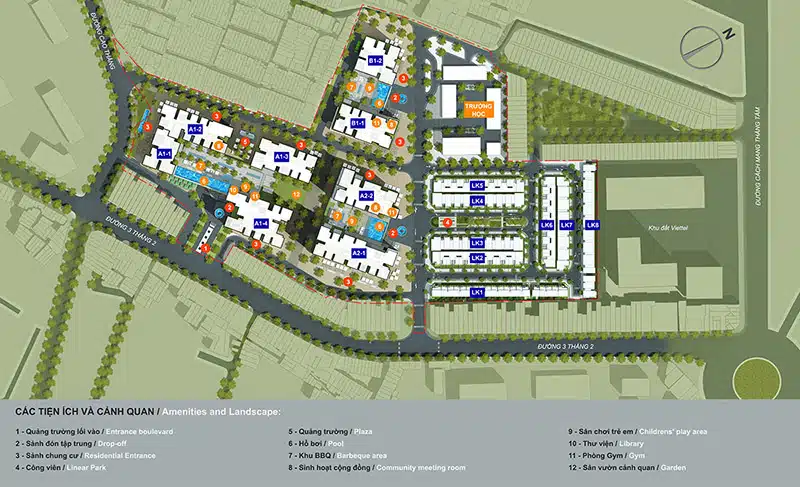 Cho thuê căn hộ chung cư Hà Đô Centrosa Garden