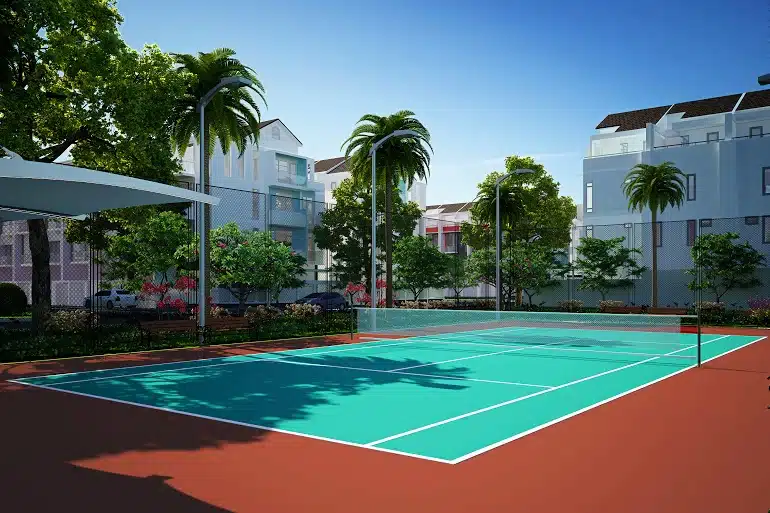  Sân Tennis tiêu chuẩn quốc tế 