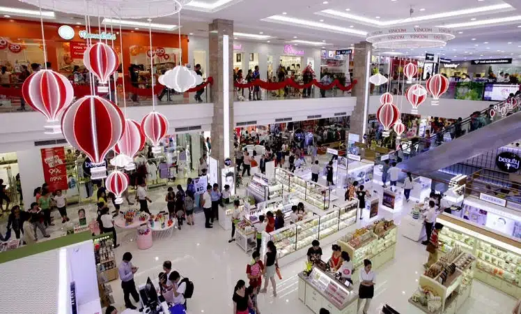 Trung tâm thương mại tại tầng trệt căn hộ Millennium