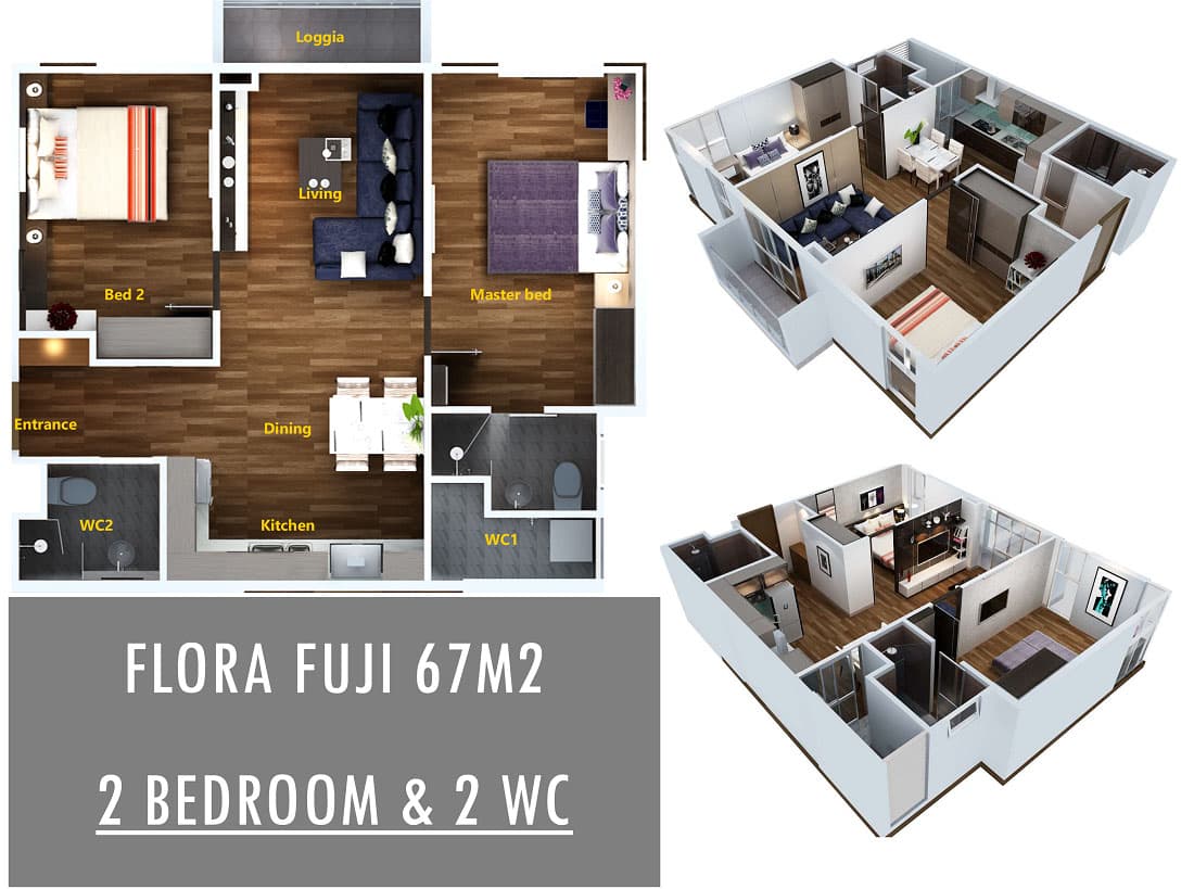 Căn hộ Flora Fuji quận 9 