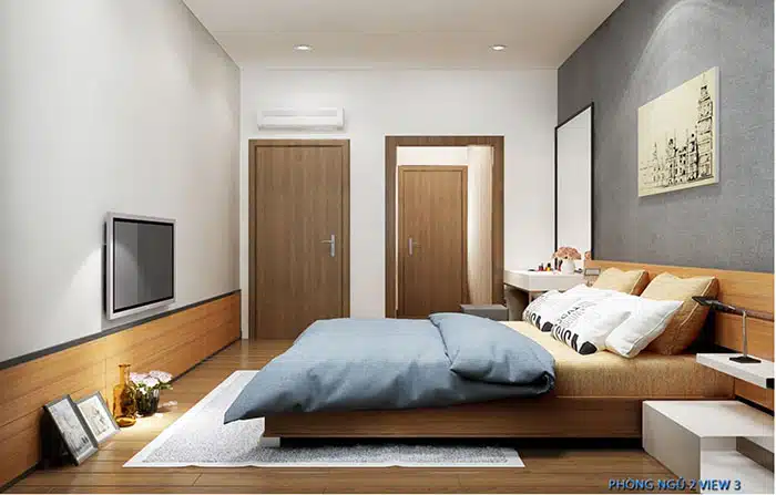Dự án căn hộ The Sun Avenue có điểm cộng là phân chia các khu chức năng rõ ràng, kiến trúc tân thời chữ V độc đáo khiến cho các căn hộ không bị hạn chế tầm nhìn bởi các toà nhà khác trong tương lai.