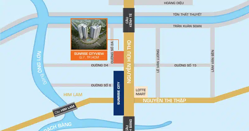dự án căn hộ Sunrise Cityview