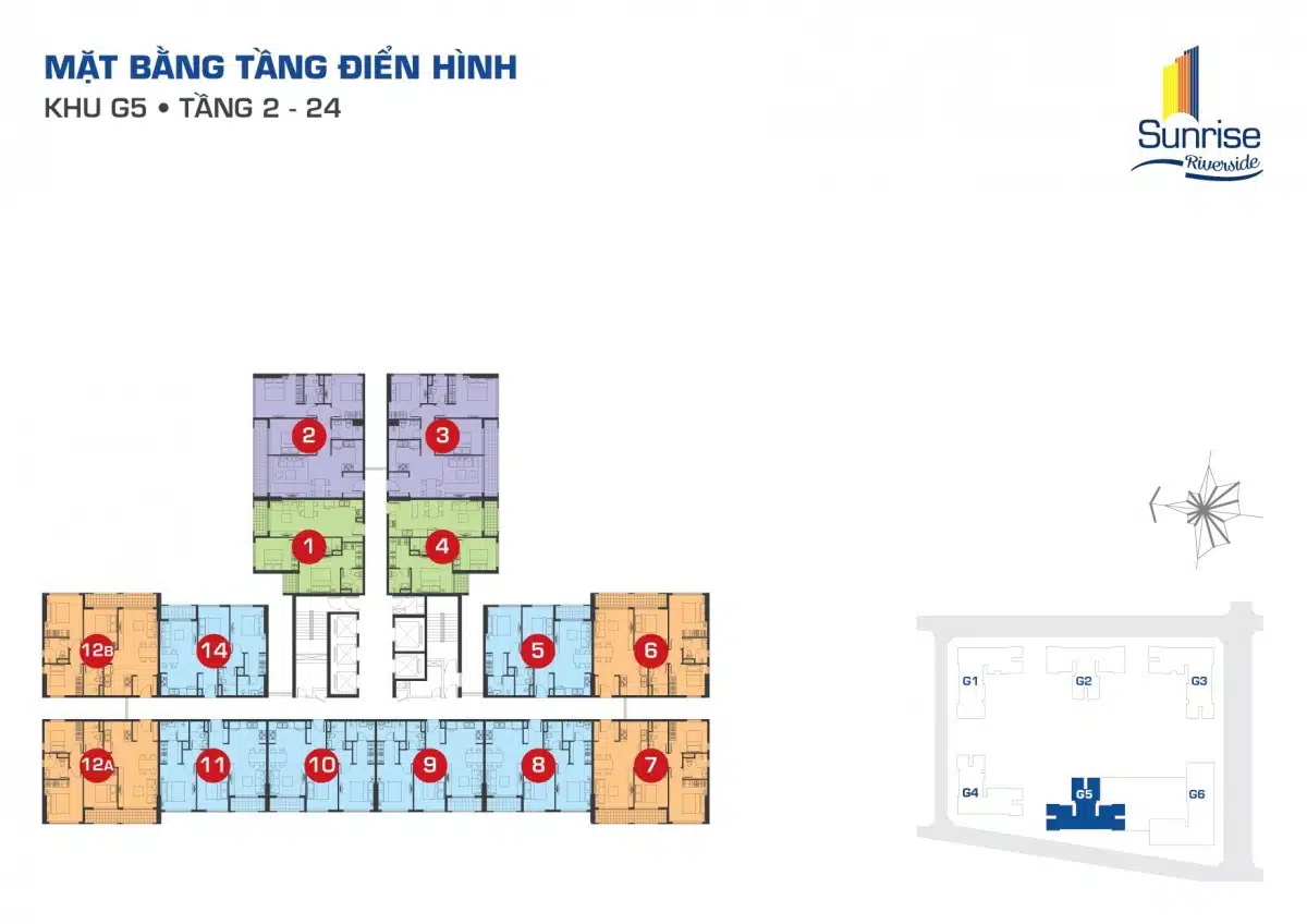 căn hộ Sunrise Riverside