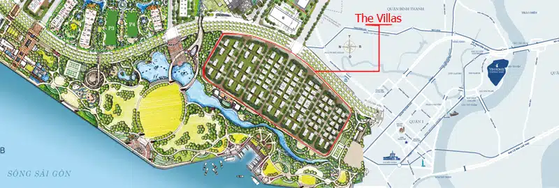 Biệt thự The Villas Vinhomes Central Park