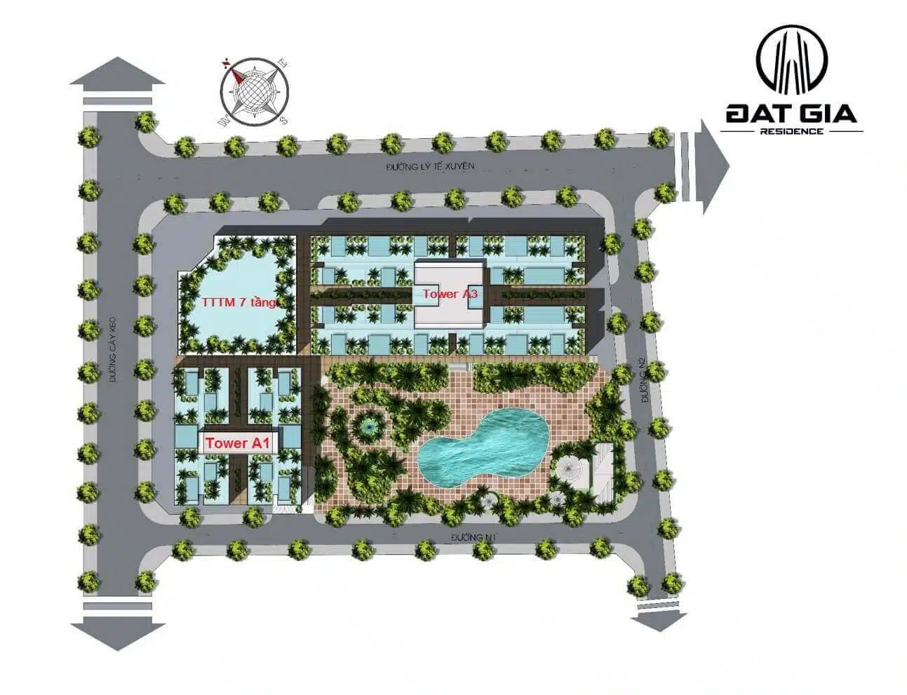 can ho dat gia Residence