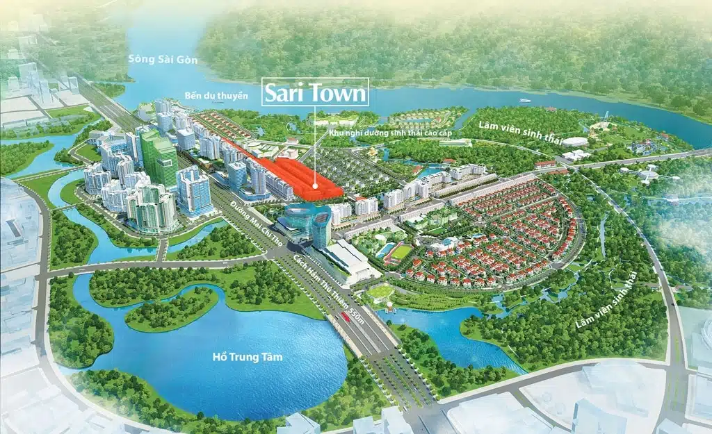 nha pho sari town