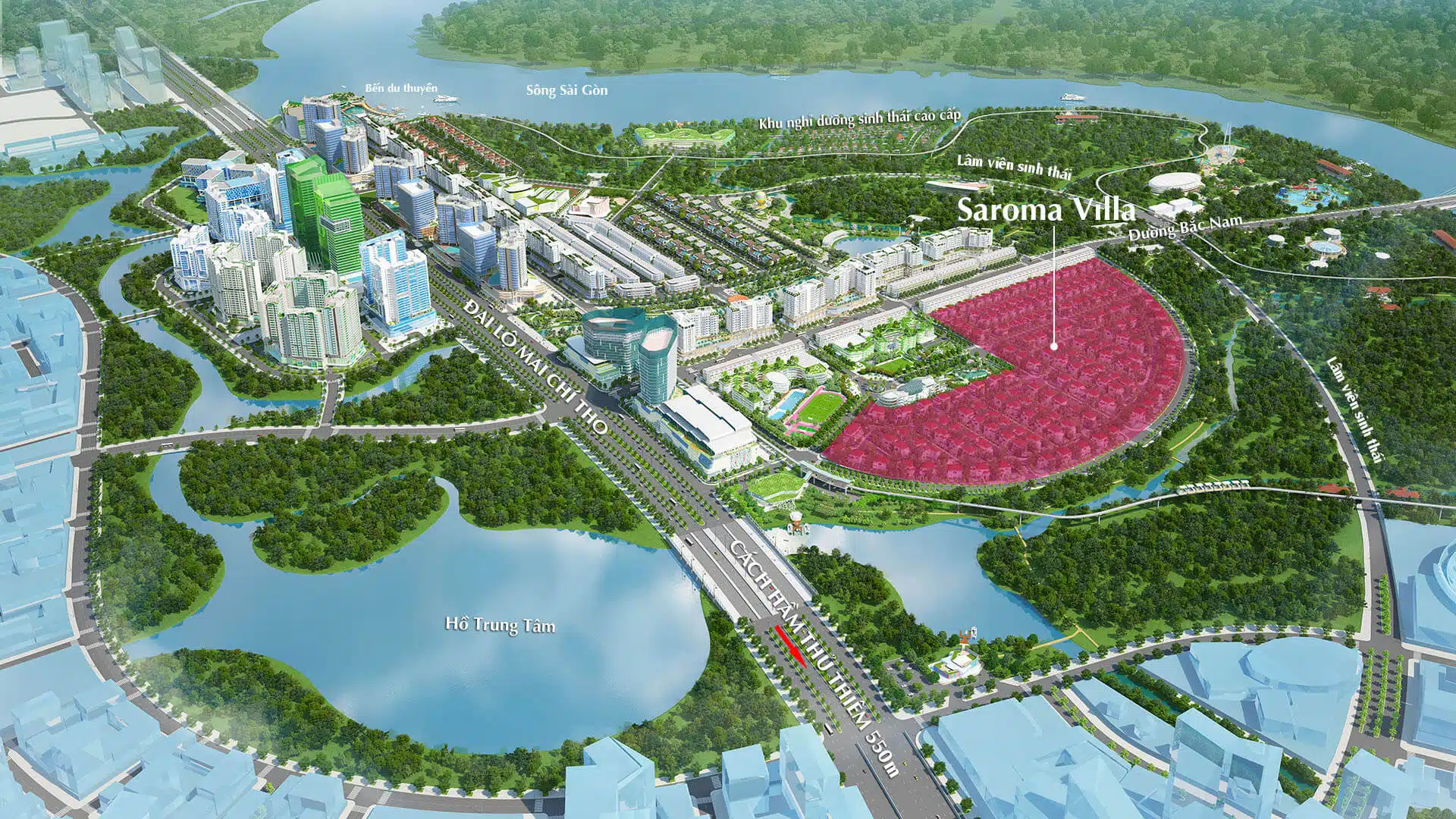 biet thu saroma villa