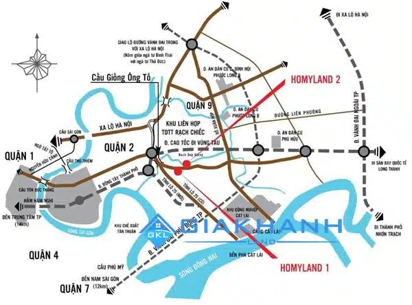 Cho thuê căn hộ chung cư Homyland 1