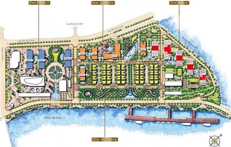 Cho thuê Shophouse Vinhomes Golden River