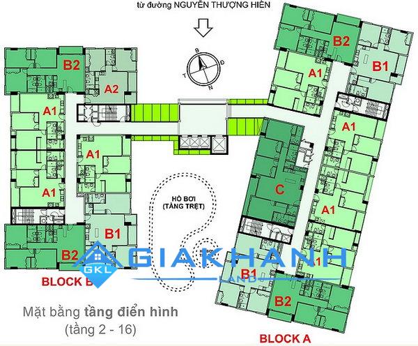 Cho thuê căn hộ chung cư Botanic Towers