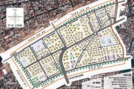Quy hoạch chi tiết Khu dân cư Phường 12 Quận 8