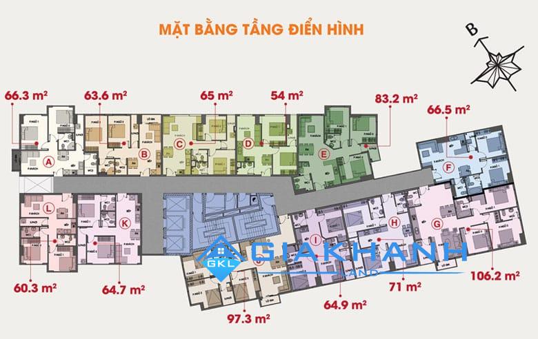 Cho thuê căn hộ chung cư Central Plaza 91 Phạm Văn Hai