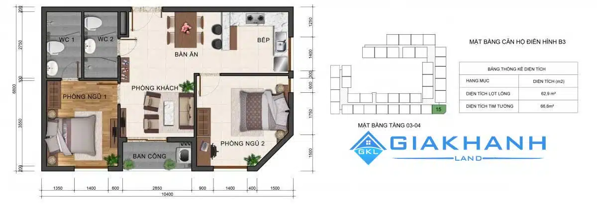 Căn hộ Fresca Riverside