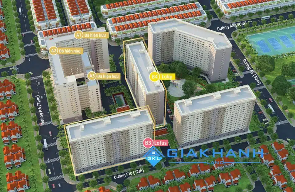 can ho Green Town Binh Tan