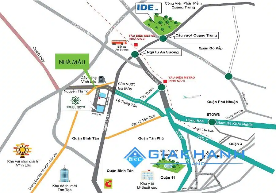 can ho Green Town Binh Tan