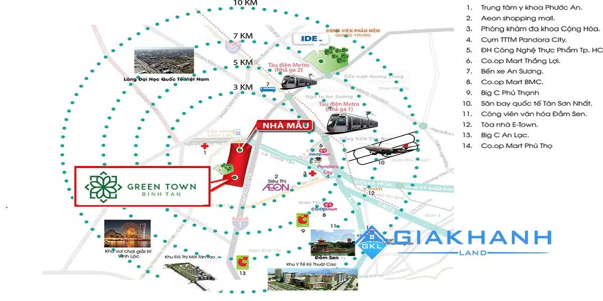 can ho Green Town Binh Tan