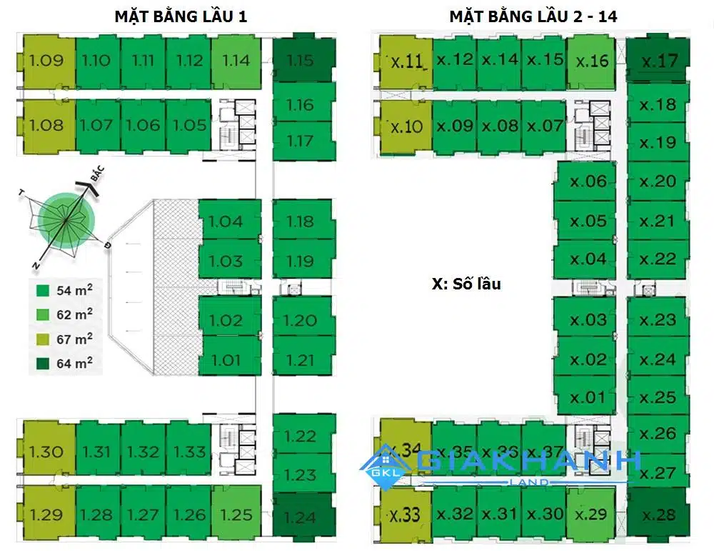 Cho thuê căn hộ chung cư Flora Anh Đào