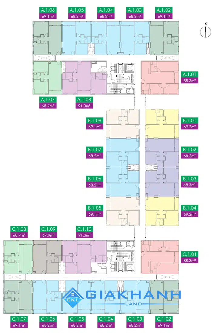 Cho thuê căn hộ chung cư ParcSpring