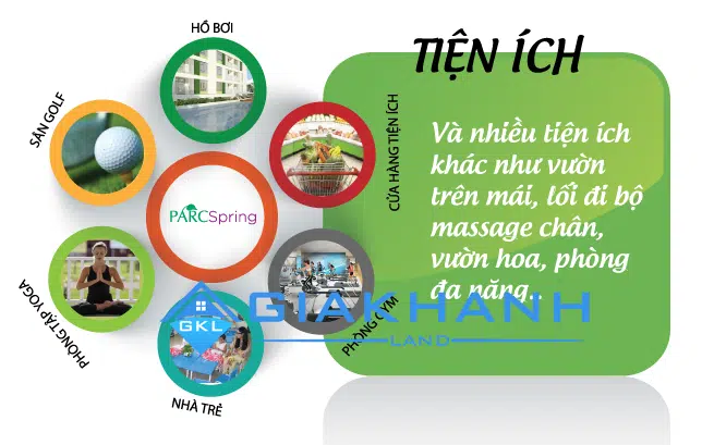 Cho thuê căn hộ chung cư ParcSpring