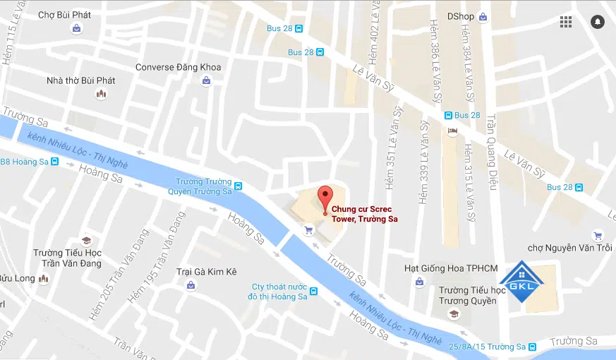 Cho thuê căn hộ chung cư Screc Tower