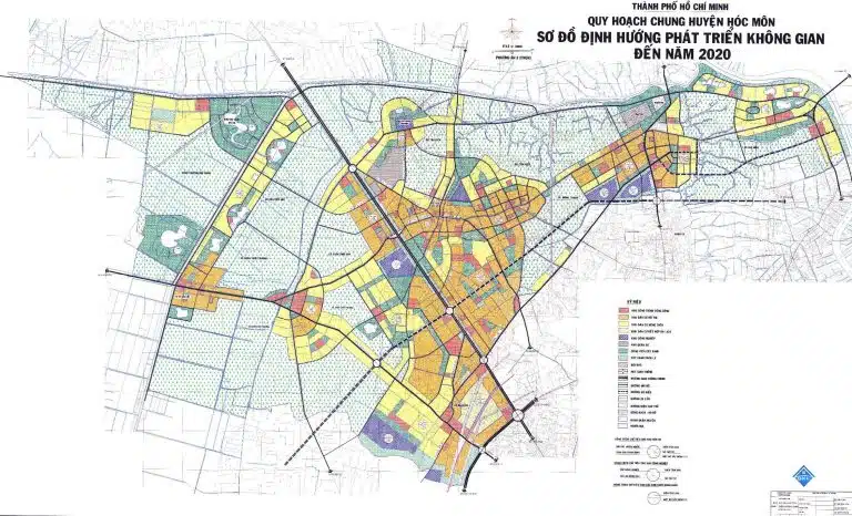 Quy hoạch chung huyện Hóc Môn đến năm 2020