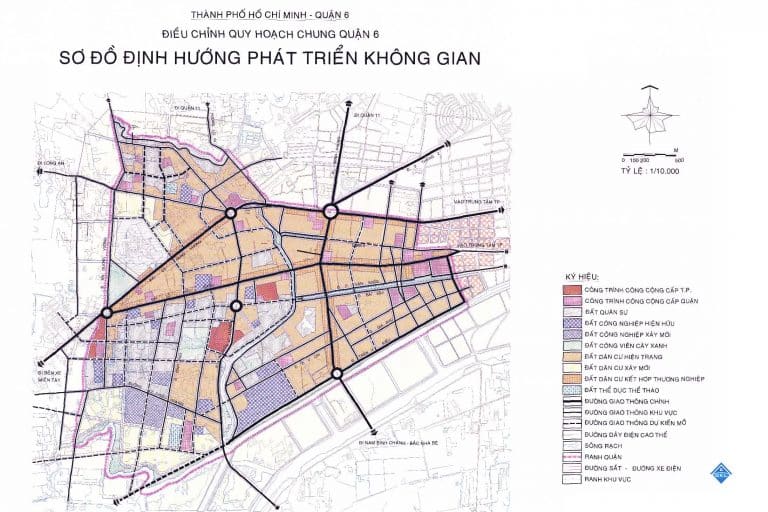 Quy hoạch chung quân 6 đến năm 2020