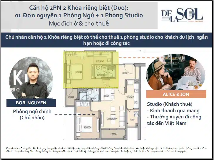 căn hộ De La Sol Capitaland