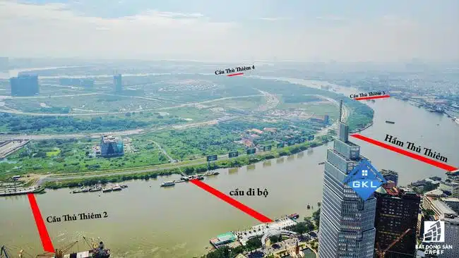 Vinhomes Golden River hưởng lợi gì từ việc xây cầu Thủ Thiêm 2