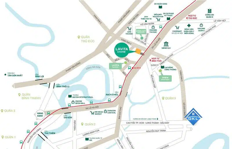 Cho thuê shophouse Lavita Charm