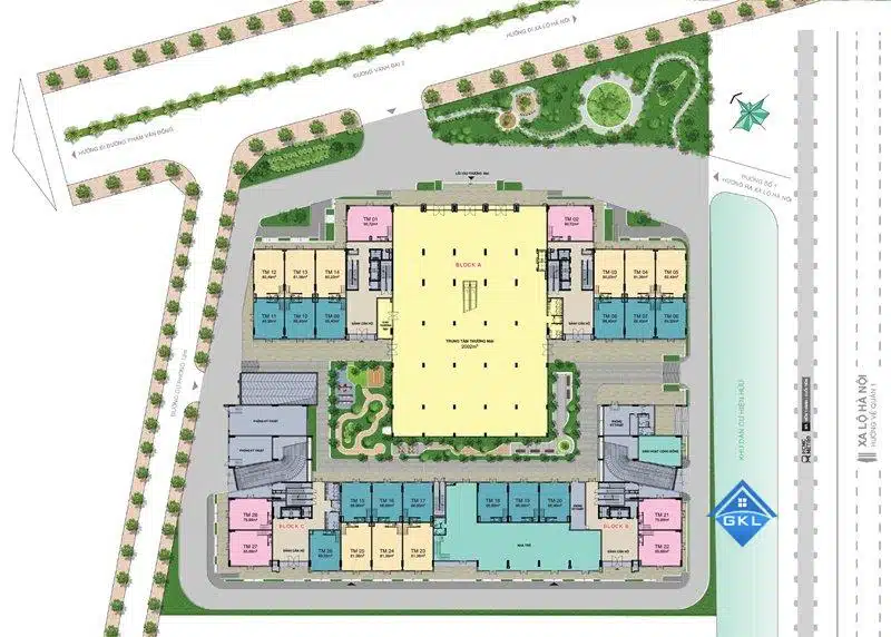 Cho thuê shophouse Lavita Charm