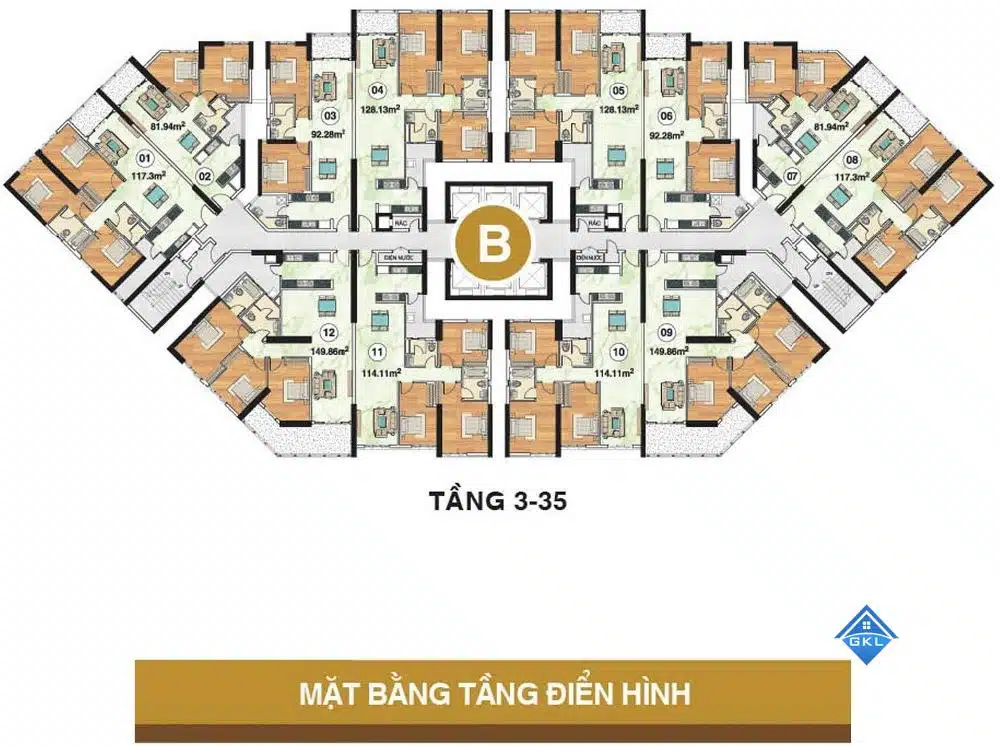 Cho thuê căn hộ Hoàng Anh Thanh Bình