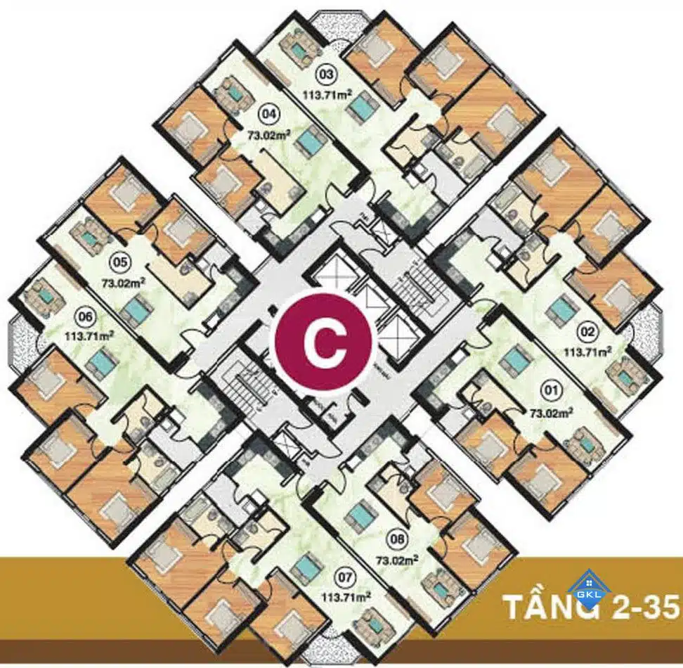 Cho thuê căn hộ Hoàng Anh Thanh Bình