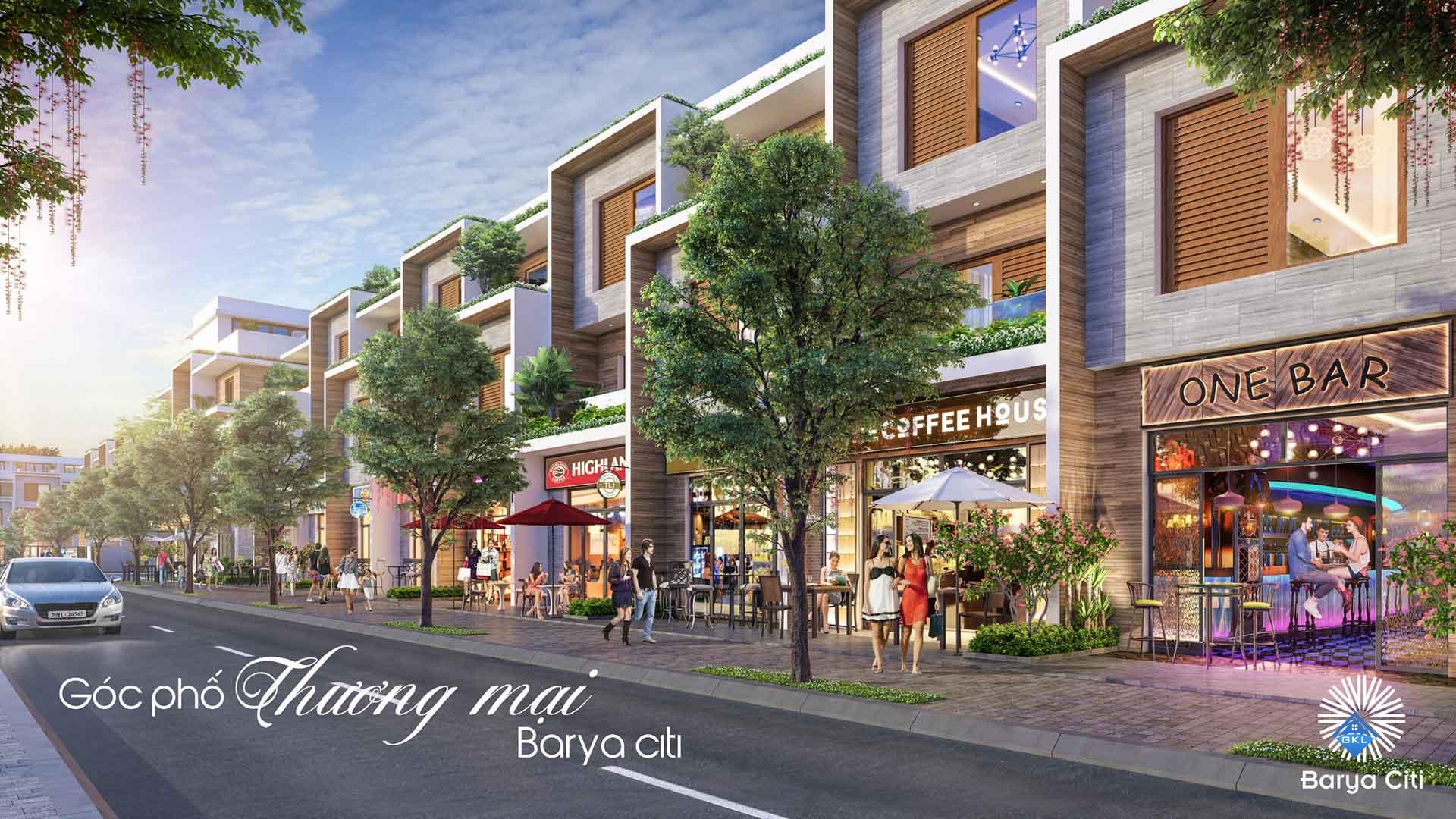 dự án nhà phố Barya Citi