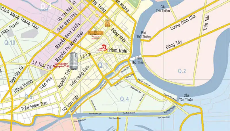 Cho thuê căn hộ chung cư Lancaster Legacy Nguyễn Trãi Tower