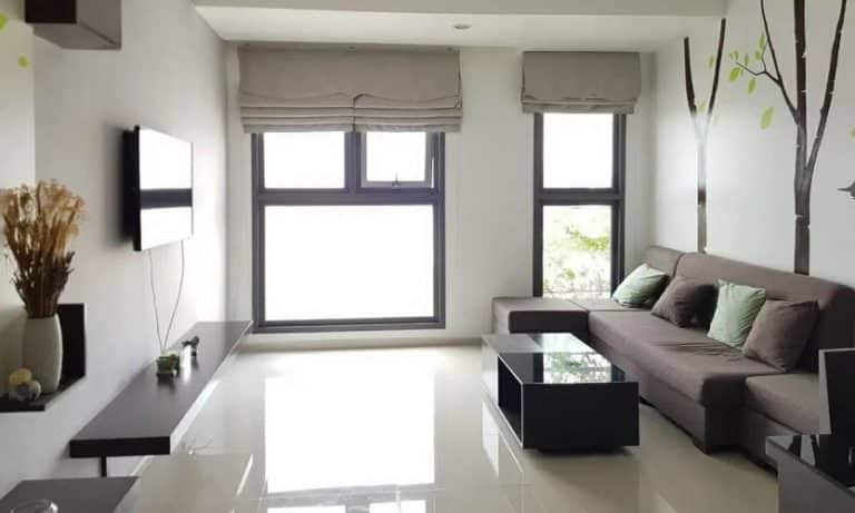 Cho thuê căn hộ 2PN Pearl Plaza, Tầng 7, nhà full nội thất