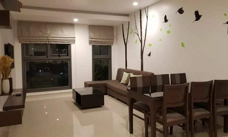 Cho thuê căn hộ 2PN Pearl Plaza, Tầng 7, nhà full nội thất