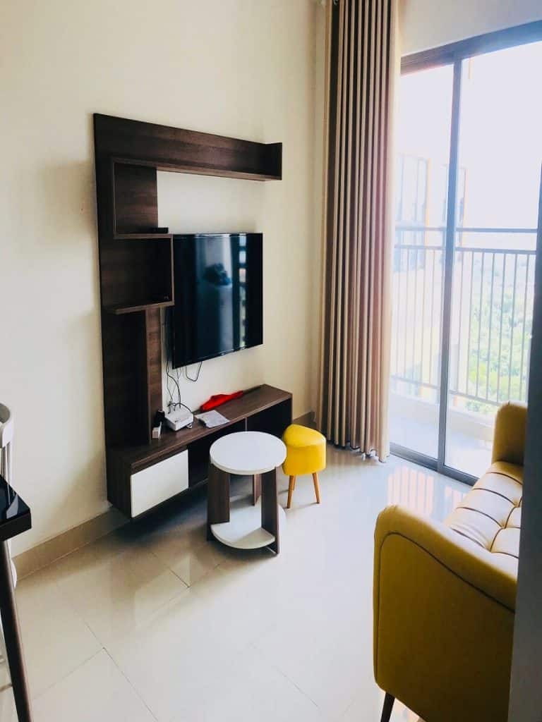 Cho thuê căn hộ 3PN The Sun Avenue – Tầng trung, nội thất hiện đại