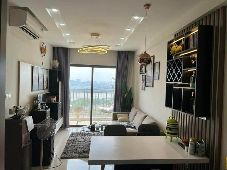 Thuê căn hộ 2 phòng ngủ The Sun Avenue – View đẹp, nội thất sang trọng