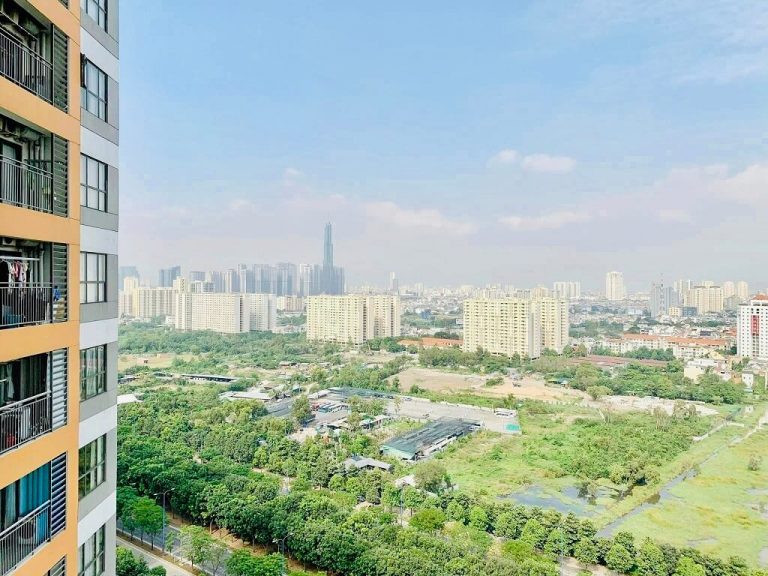 Cho thuê căn hộ The Sun Avenue 2 phòng ngủ – Nội thất hiện đại, tầng trung