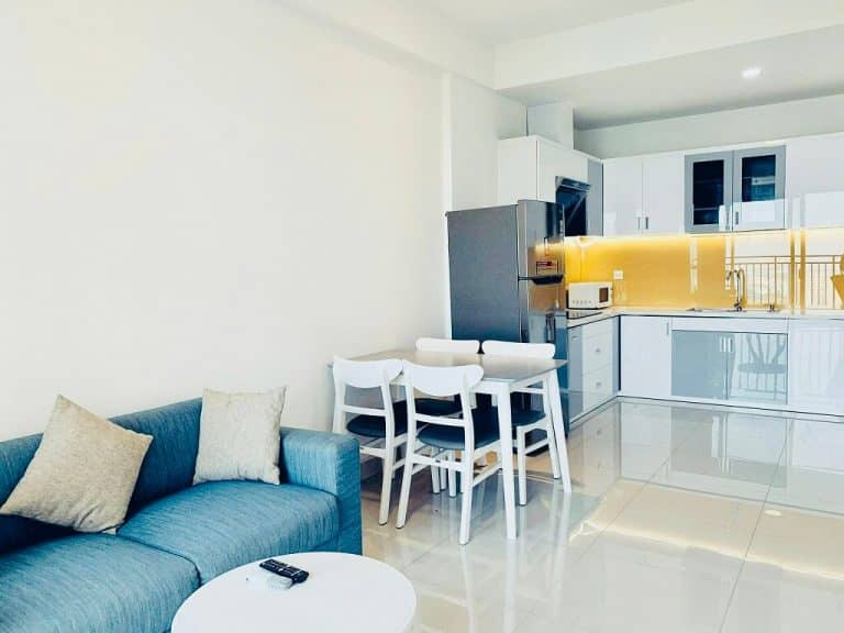 Cho thuê căn hộ The Sun Avenue 2 phòng ngủ – Nội thất hiện đại, tầng trung