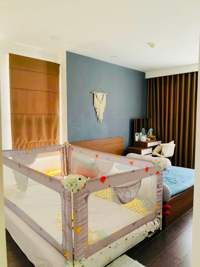 Cho thuê căn hộ The Sun Avenue 3 phòng ngủ – Nội Thất 70%, View Đảo Kim Cương, Tầng 10