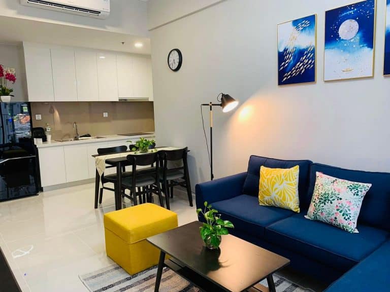 Cho thuê căn hộ Masteri An Phú 2 phòng ngủ cao cấp, view sông