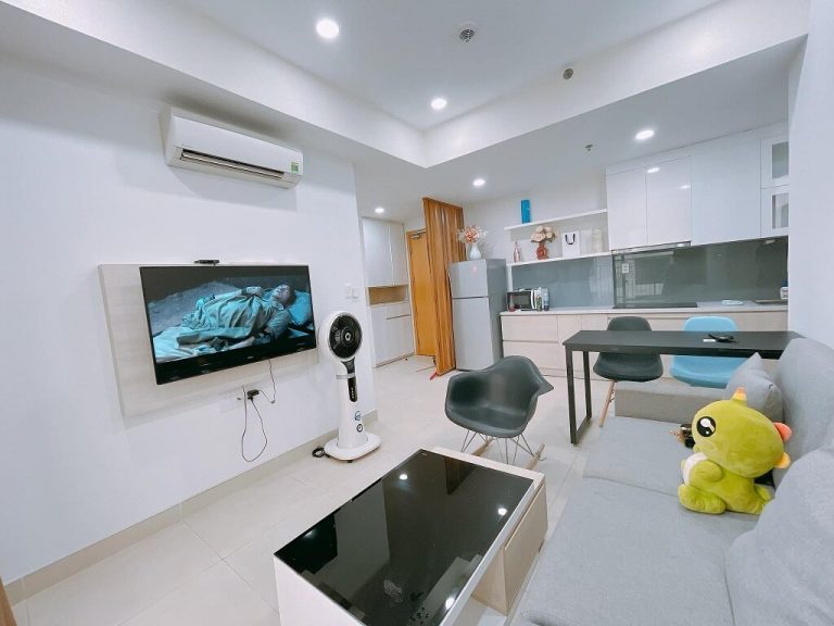 Cho thuê Masteri Thảo Điền 2PN – View sông, nội thất mới