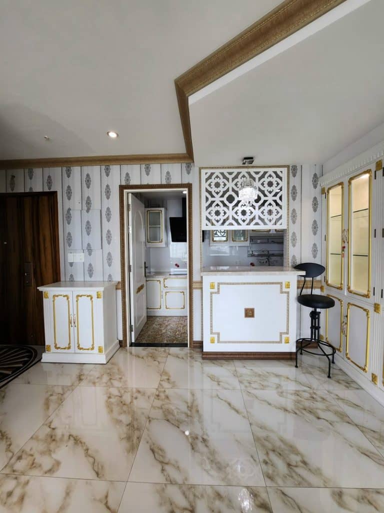 Cho thuê căn hộ 1 phòng ngủ Leman Luxury, nội thất sang trọng, tầng trung, View thoáng