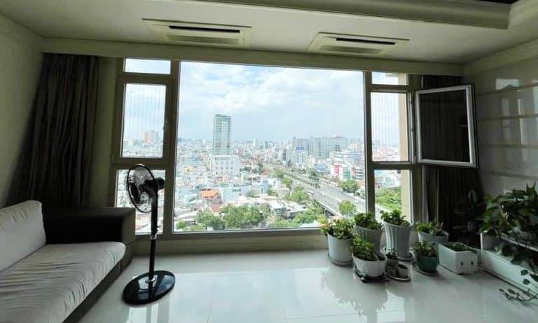 Căn hộ Cantavil Hoàn Cầu cho thuê view đẹp 3 phòng ngủ lầu cao nội thất đủ