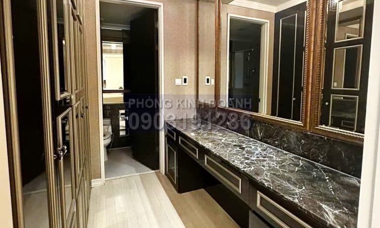 Căn hộ Cantavil Hoàn Cầu cho thuê view thoáng 3 phòng ngủ lầu cao nội thất full