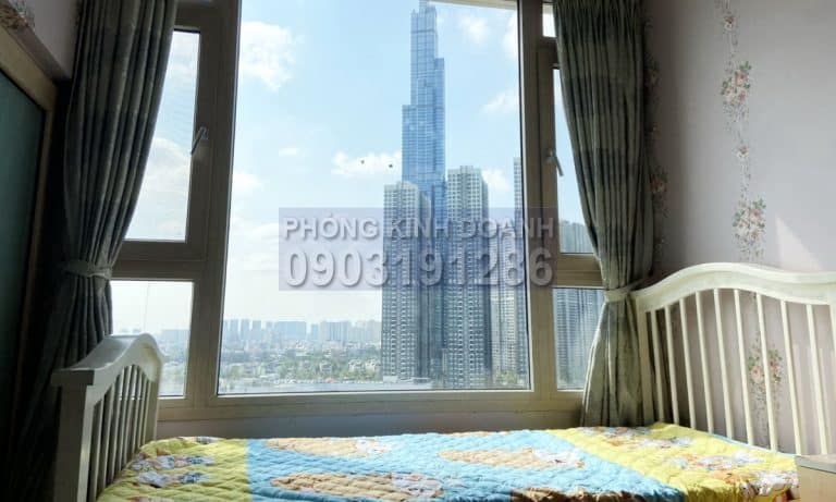 Cho thuê Cantavil Hoàn Cầu view L81 căn hộ 3 phòng ngủ tầng cao nội thất đẹp