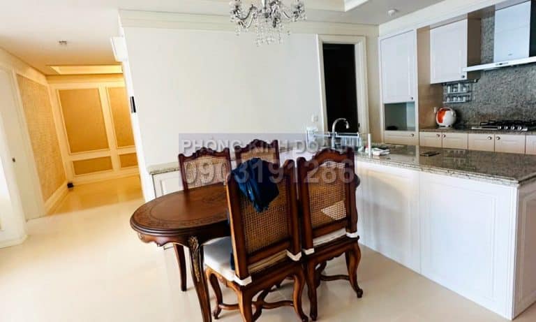 Cantavil Hoàn Cầu cho thuê căn hộ view mát 3 phòng ngủ tầng cao đủ nội thất
