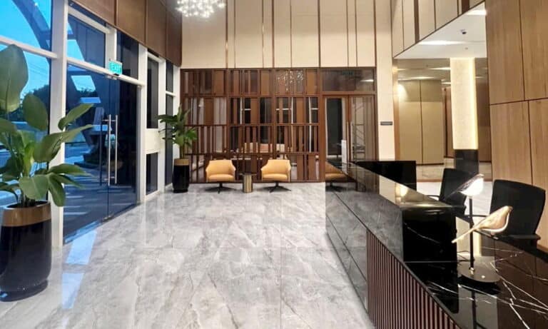 Cho thuê căn hộ Thủ Thiêm Zeit 2 phòng ngủ nhà trống view sông tầng cao