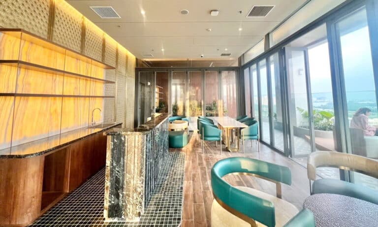 Căn hộ cho thuê Thủ Thiêm Zeit 4 phòng ngủ tầng cao nhà trống view sông